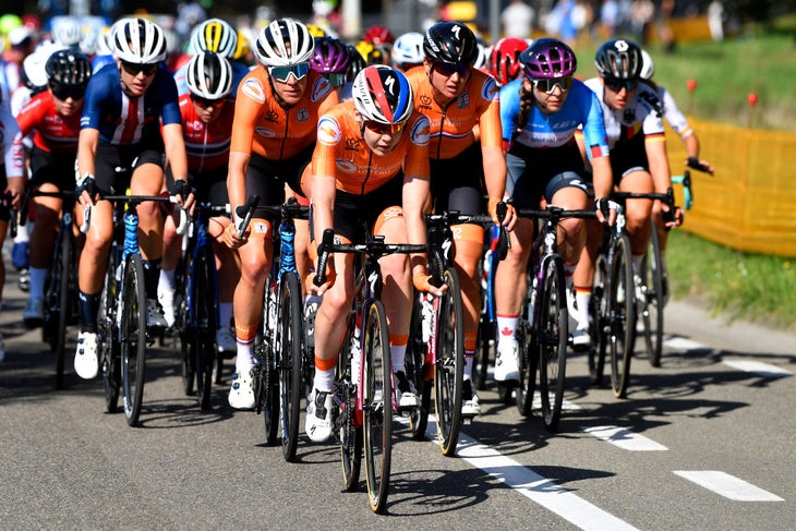 Anna van der Breggen rode her final race at the 2021 world championships