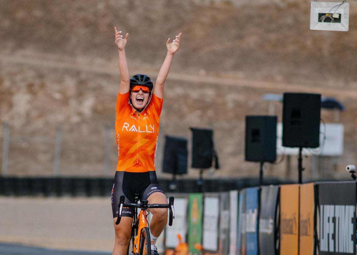 Rally Cycling dominates Sea Otter circuit race with three on the podium