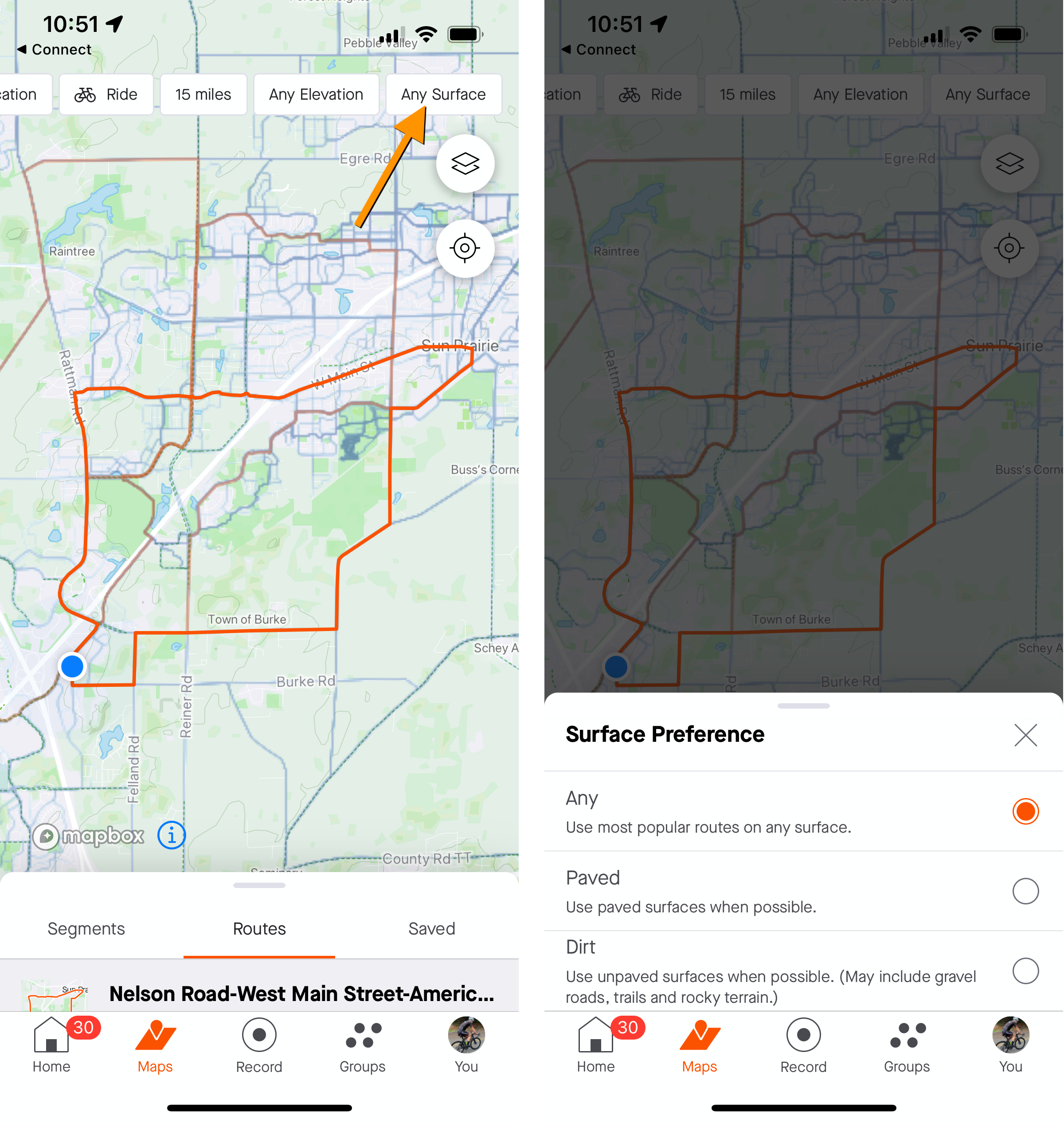 Strava pebble outlet