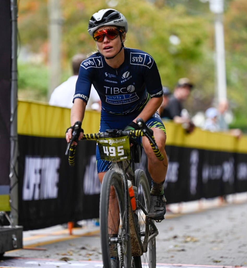 Moriah Wilson victorious at Big Sugar Gravel