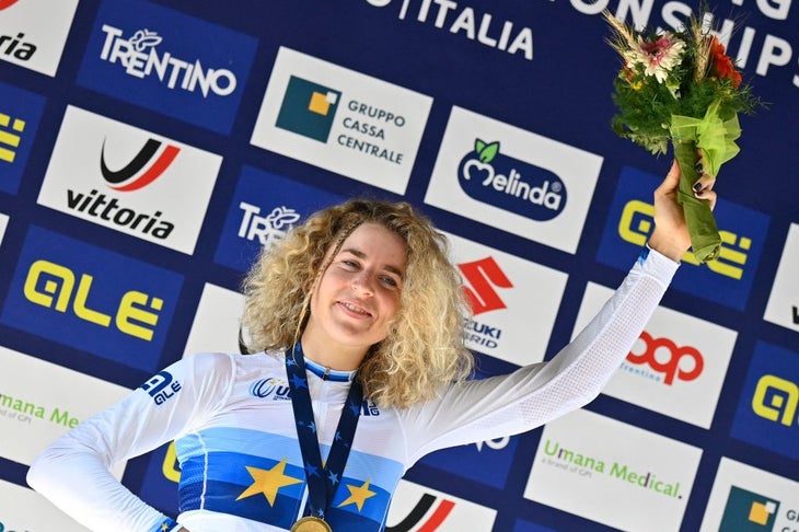 Marlen Reusser was crowned European champion in 2021