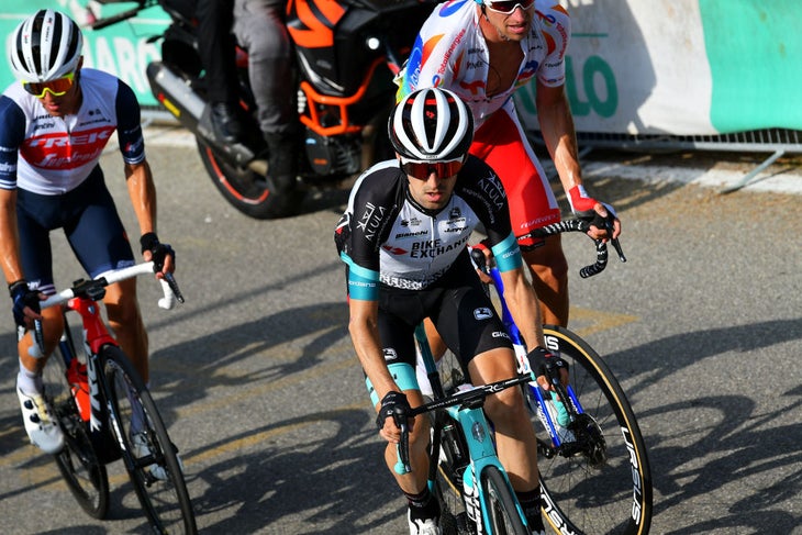 Mikel Nieve at the Vuelta a Espana