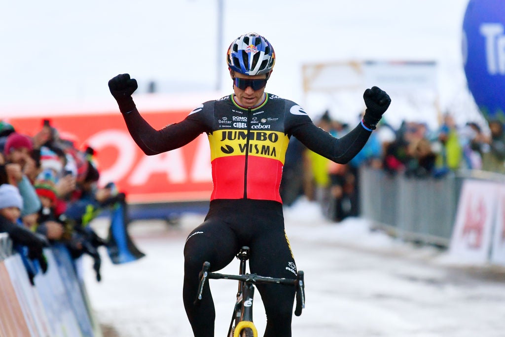 Wout Van Aert Plays Down Crushing Cyclocross Hat Trick: 'Van Der Poel ...