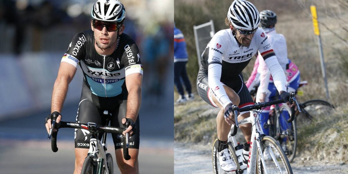 Cavendish vs. Cancellara on Sunday Velo