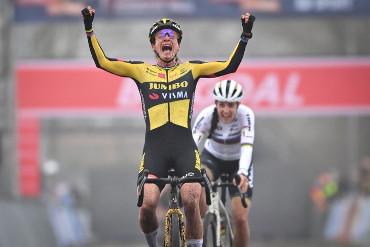 Marianne Vos has been winning for the team over the winter in cyclocross