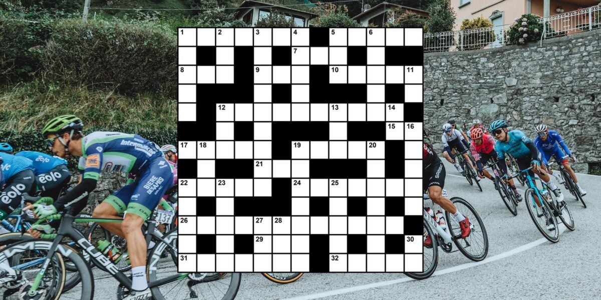 The Peloton Crossword November 1 2021 Velo