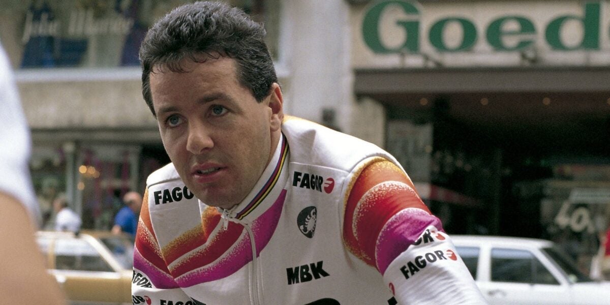 Photo Autographiée Stephen Roche – Vainqueur Du Tour De France, Reproduction