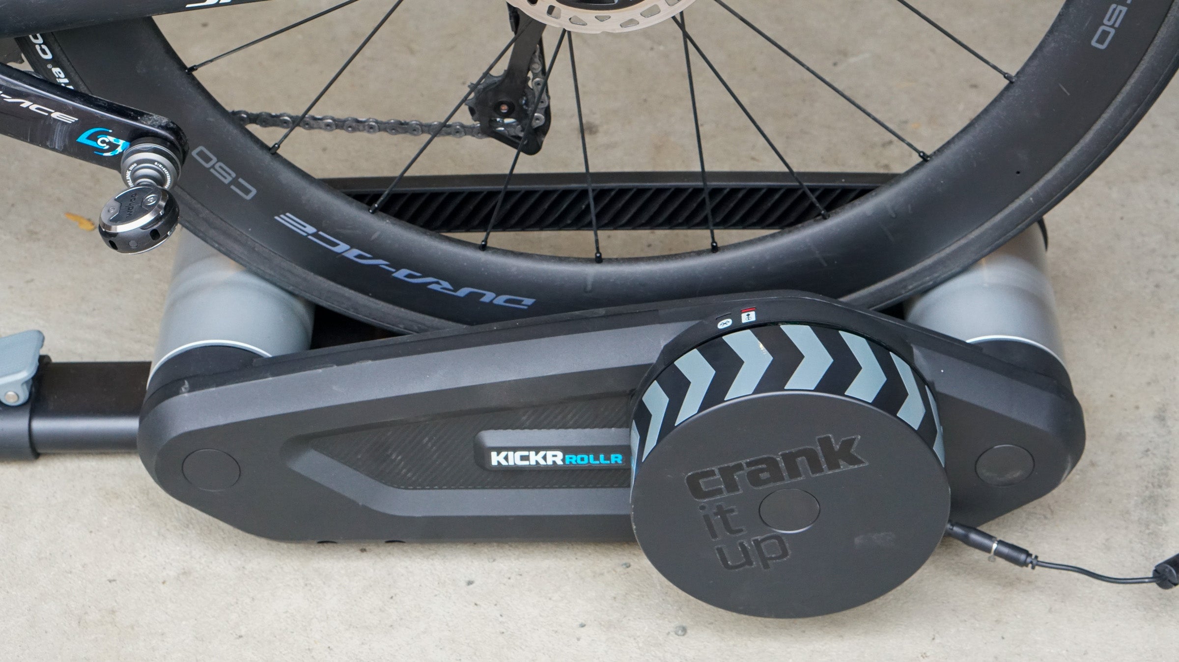 The Wahoo Kickr Rollr is a half-smart trainer on rollers - details and ride  impressions - Velo