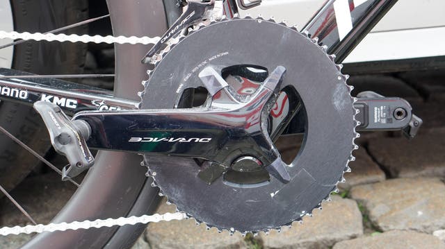Dwars door Vlaanderen gallery: Victor Campenaerts goes for broke with 58t ring, waxed chain, and special tires