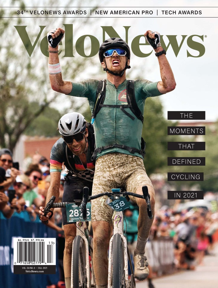 Fall 2021 VeloNews Cover