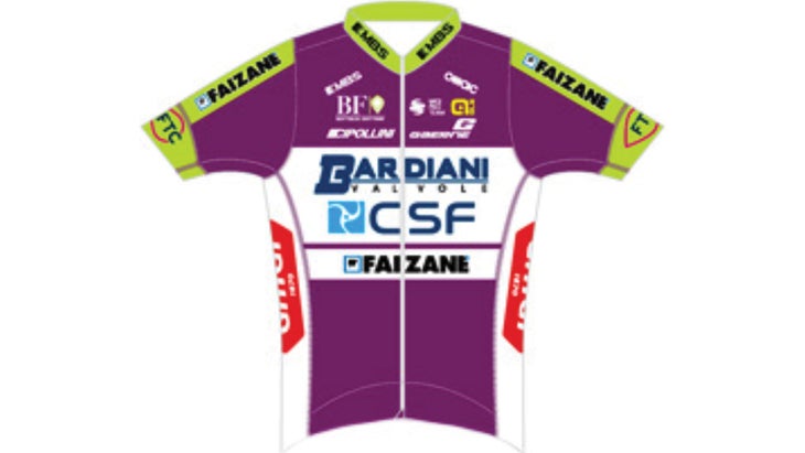 Bardiani jersey