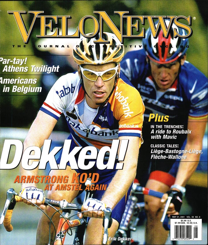 VeloNews May 2001 cover