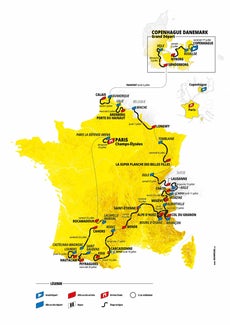 Tour de France route 2022 title=