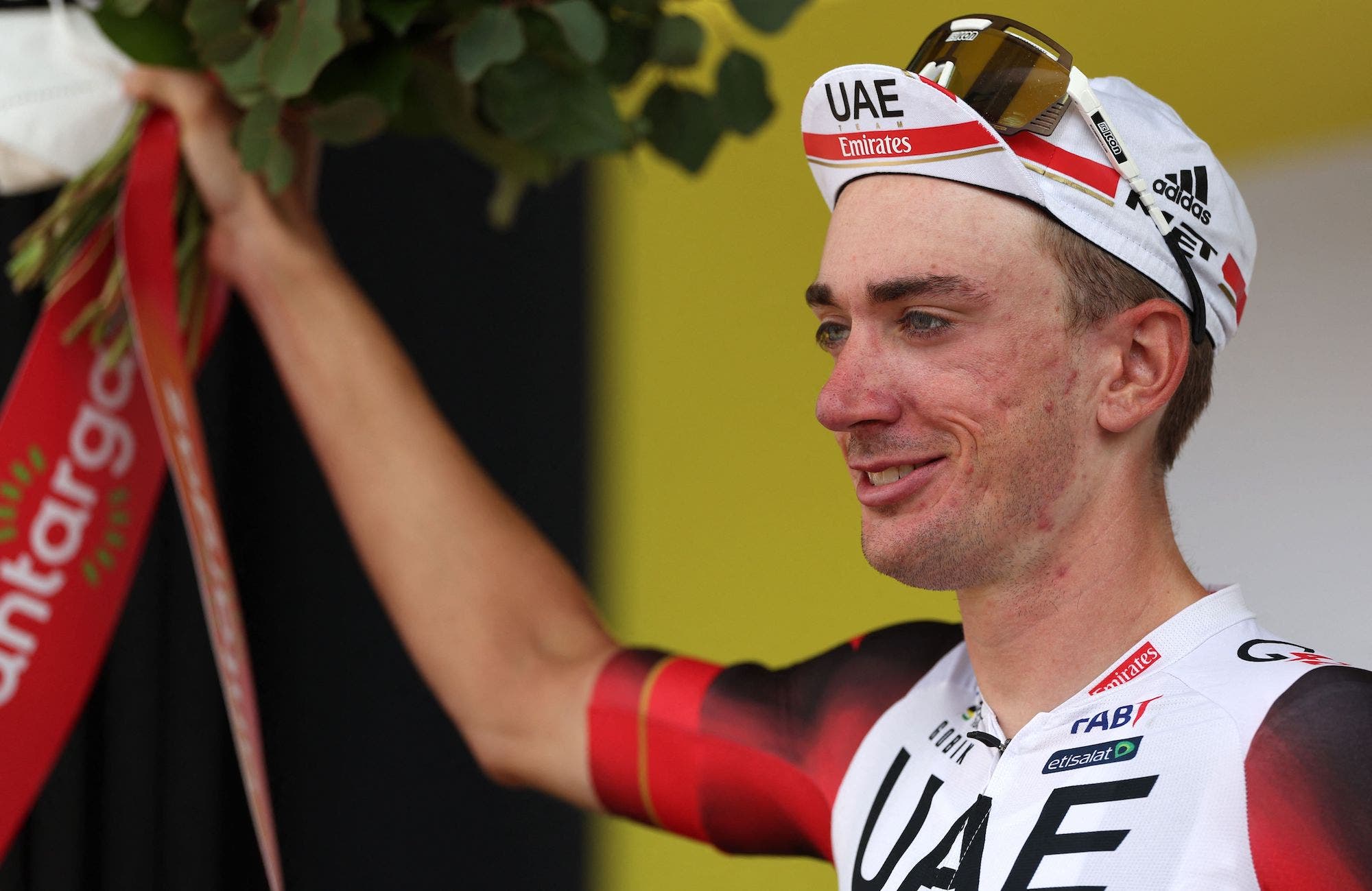 Carte Dédicacée Brandon McNulty (UAE Emirates) - Signée - Tour De France