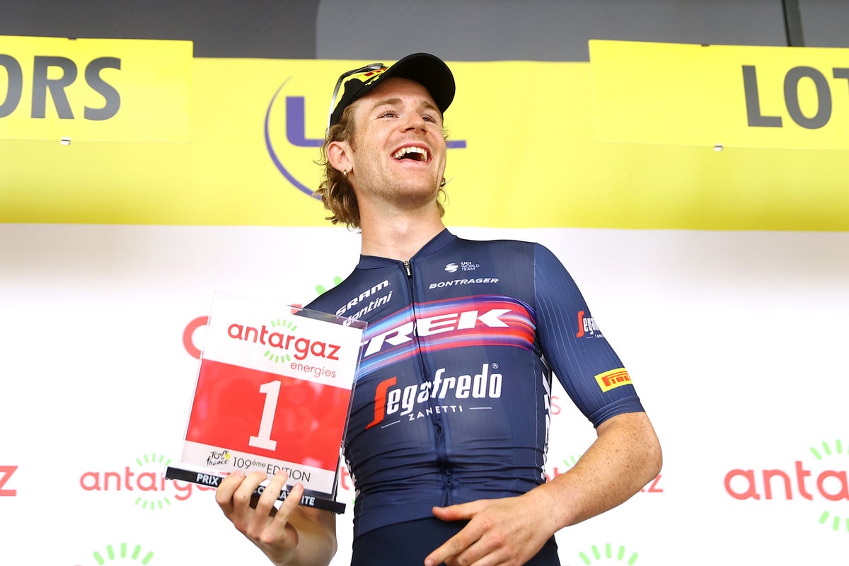 Quinn Simmons brings home day’s most combative prize in Tour de France