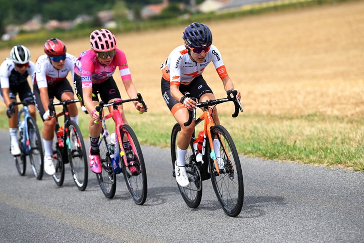 Maike Van Der Duin Takes On Tour de France Gravel