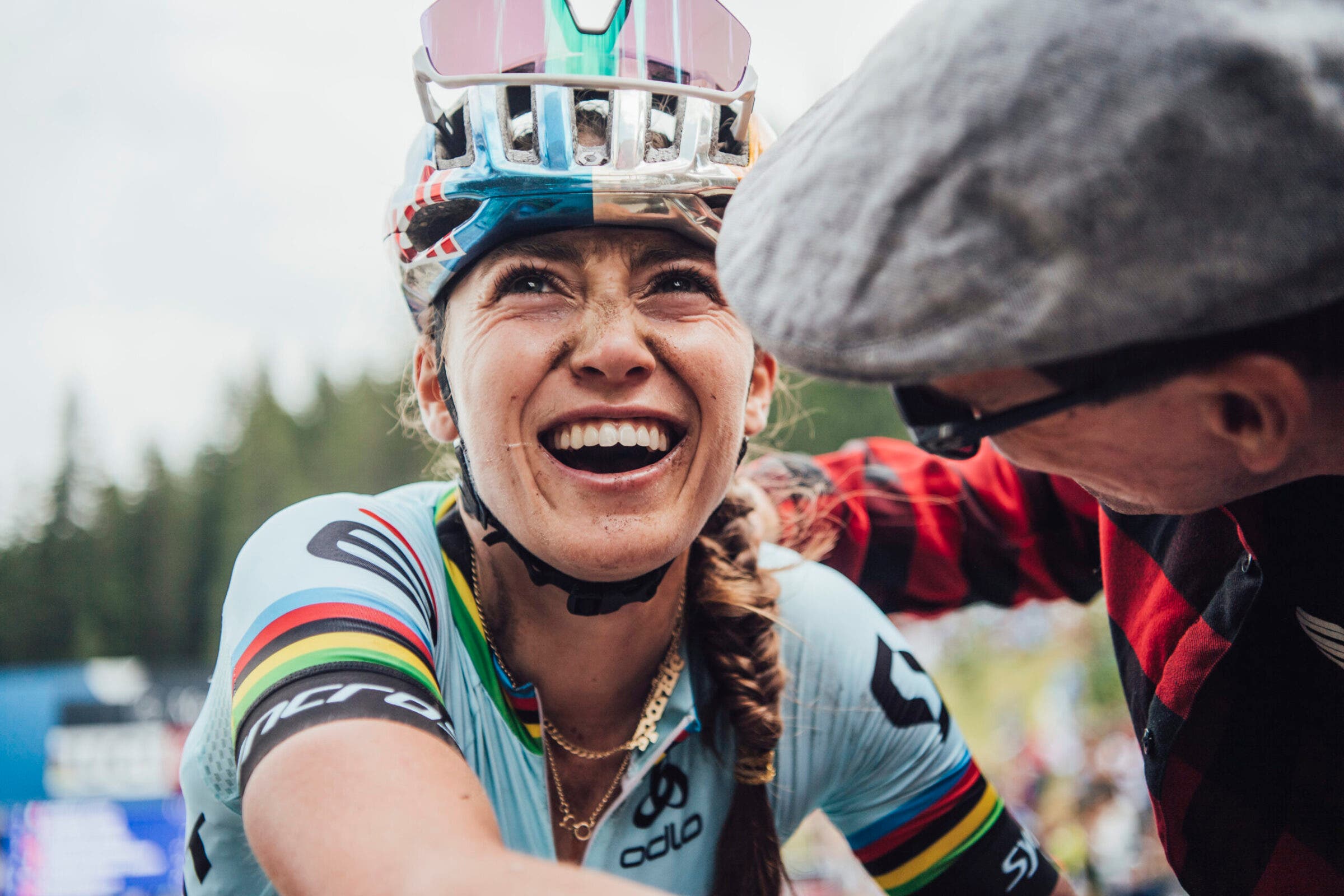 Kate Courtney is back to having fun on her bike