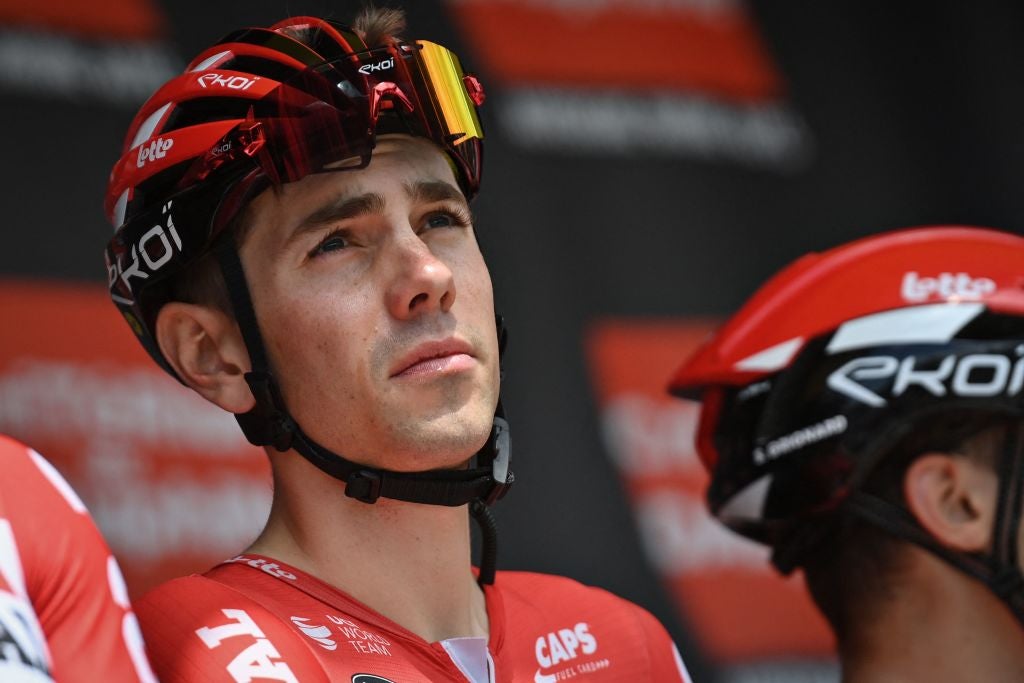 Steff Cras first rider out of Vuelta a España after high-speed crash ...