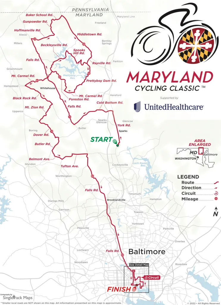 Maryland Cycling Classic start list Velo