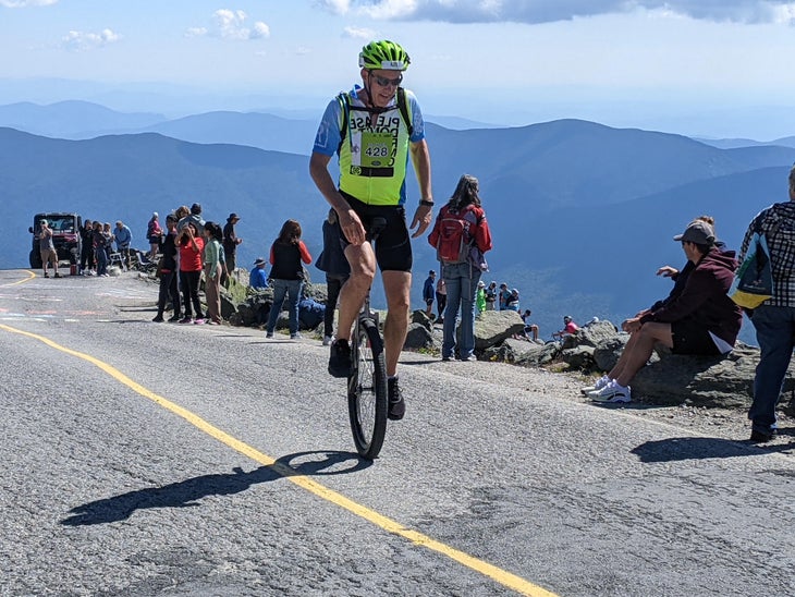 A newbie and a pro Courtney Nelson and Phil Gaimon on their Mt
