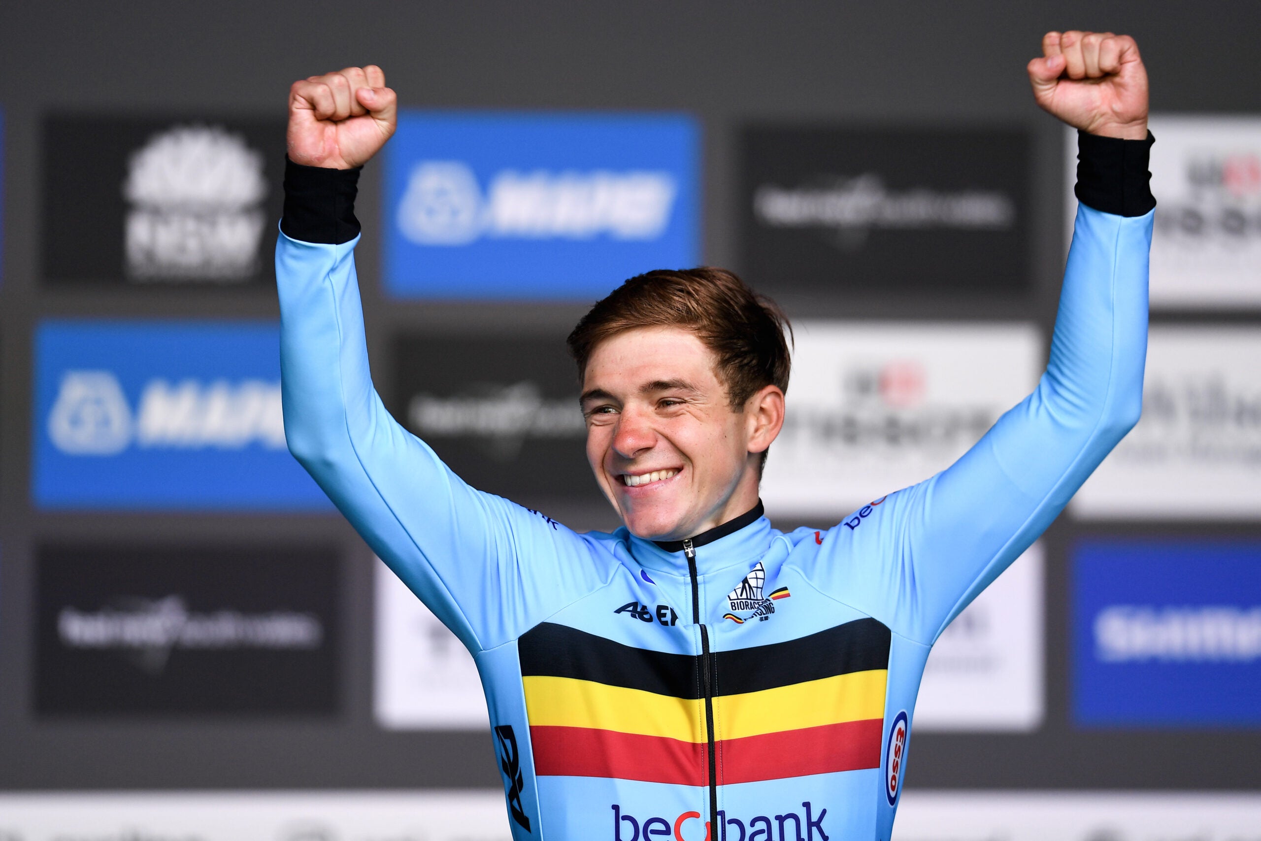 Evenepoel to debut rainbow jersey in Belgium