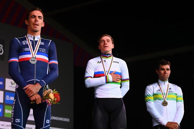 How big was Remco Evenepoel's rainbow romp? He joins elite company with rare worlds treble