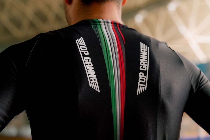 Filippo Ganna shows off special Bioracer kit design for UCI Hour