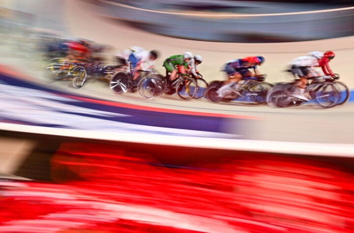 The women's omnium at the European track championships