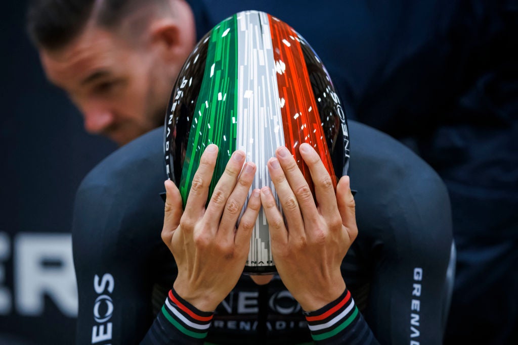 Ganna: Hour Record finale so painful 'I wanted to fall off or