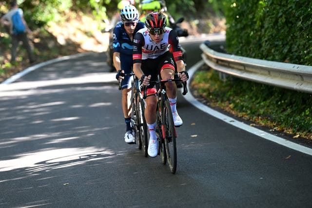 Tadej Pogačar stung by Enric Mas in Giro dell'Emilia: 'Enric was much, much better'