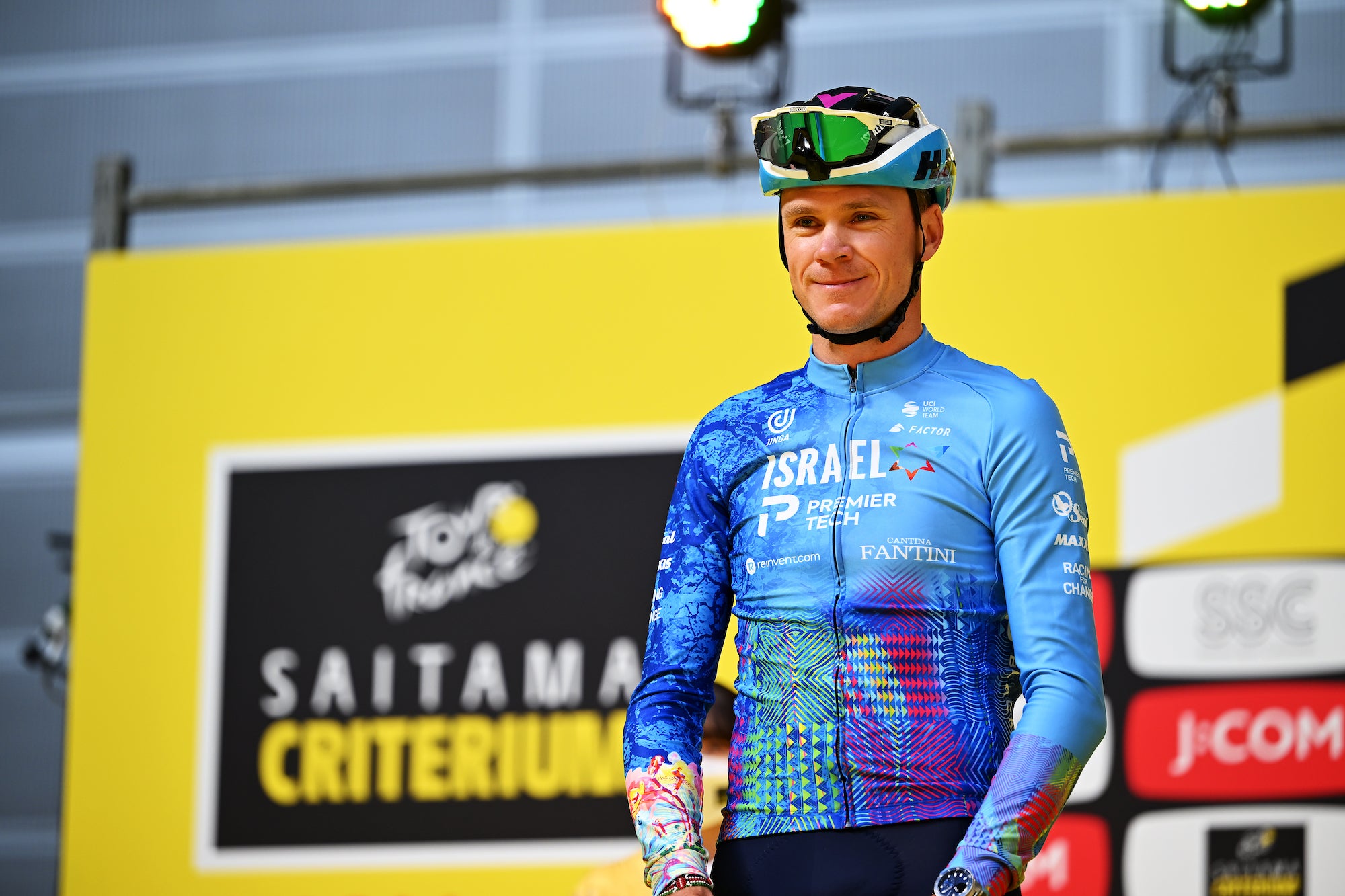 Froome will be one of four grand tour champions at the Tour Down Under.