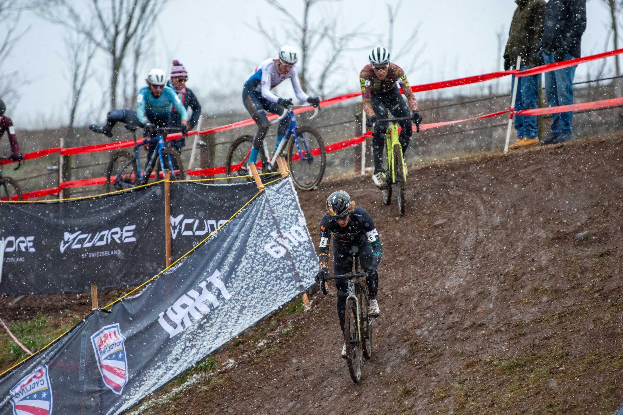 Curtis White wins hard fought 2022 US Cyclocross National Championship