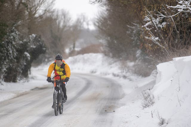 What is your 'ride-or-hide' cycling threshold?