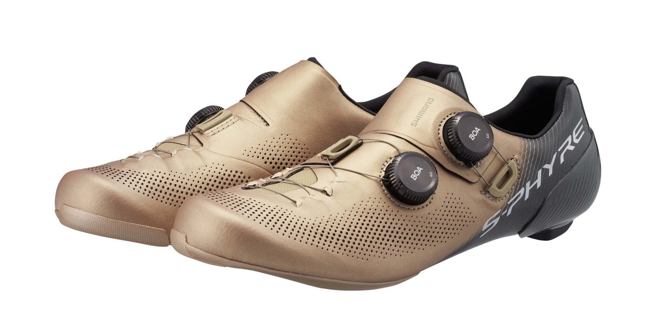 Champagne Shimano S-PHYRE Shoes Launch for Spring Classics