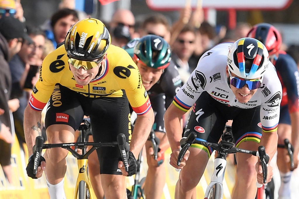 Roglič and Evenepoel will return to center stage in Italy in six weeks' time.