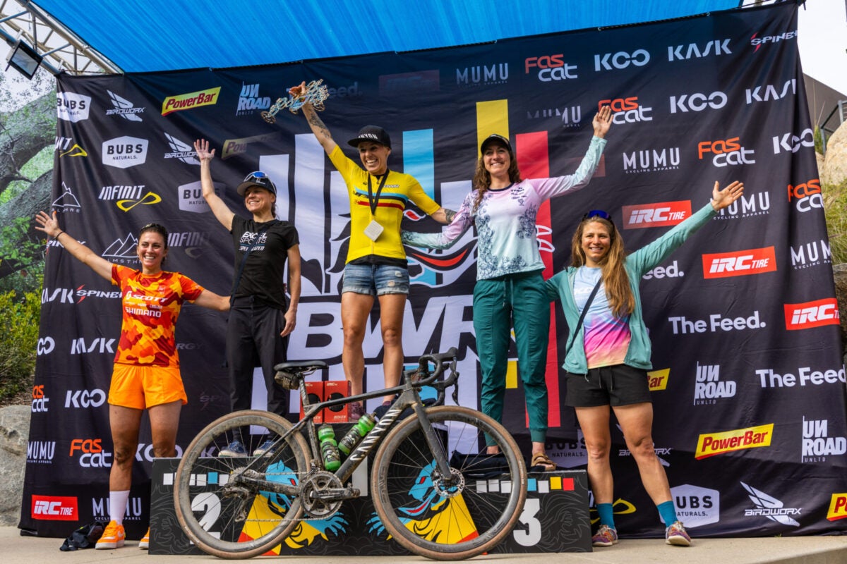 Heather Jackson soloes to huge win at Belgian Waffle Ride California Velo