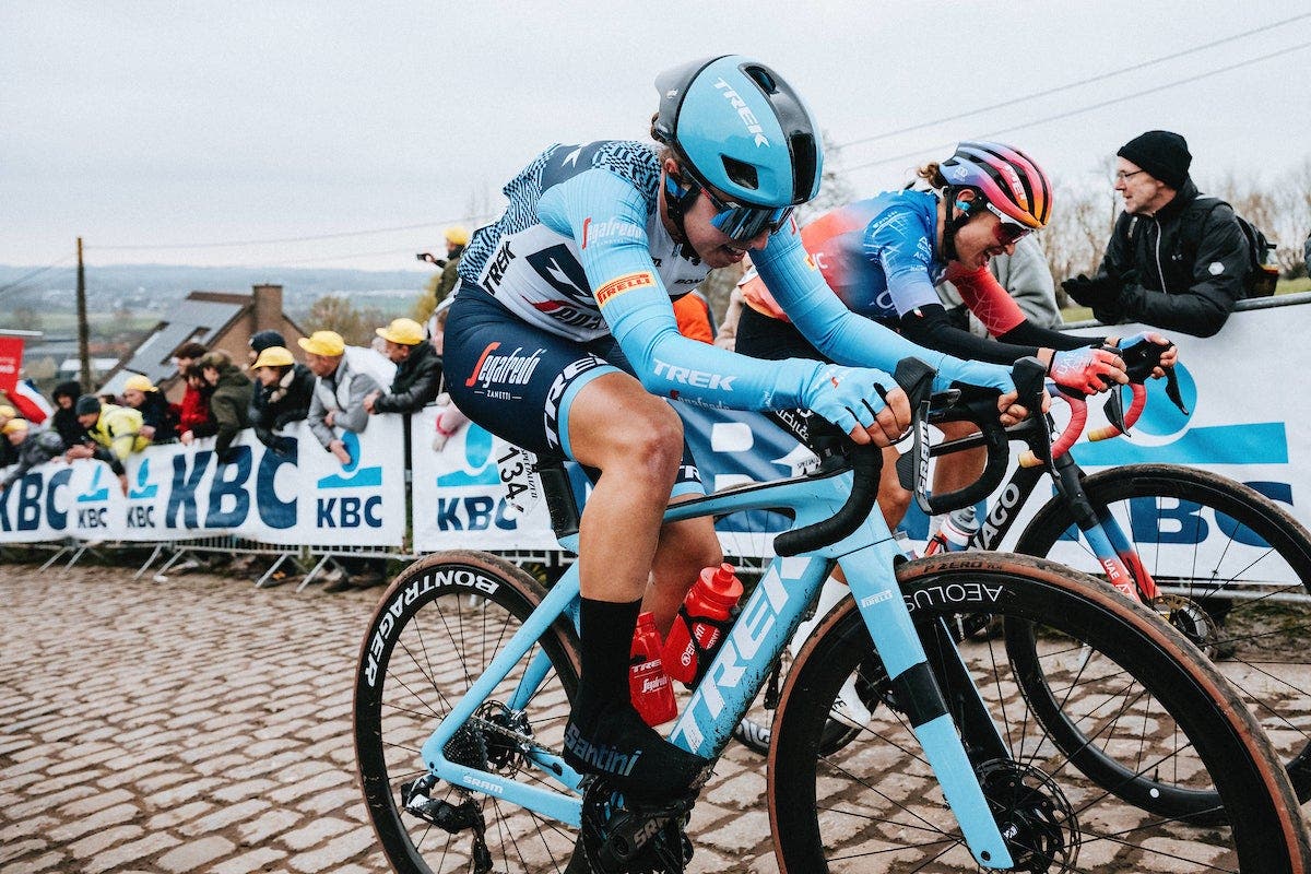 Shirin van Anrooij at the Tour of Flanders