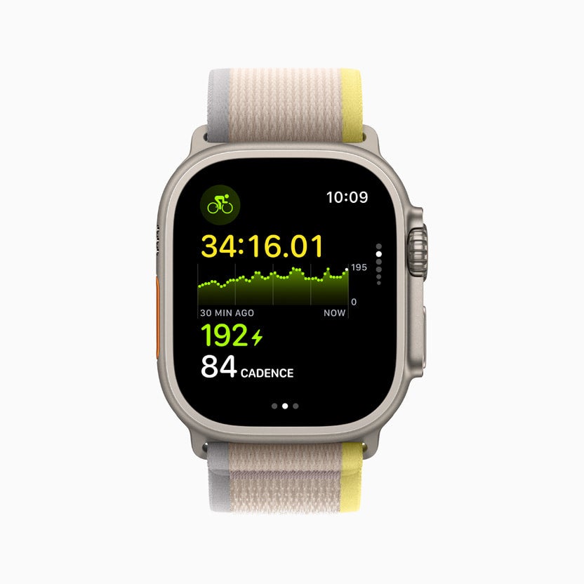 Apple watch bike discount tracking