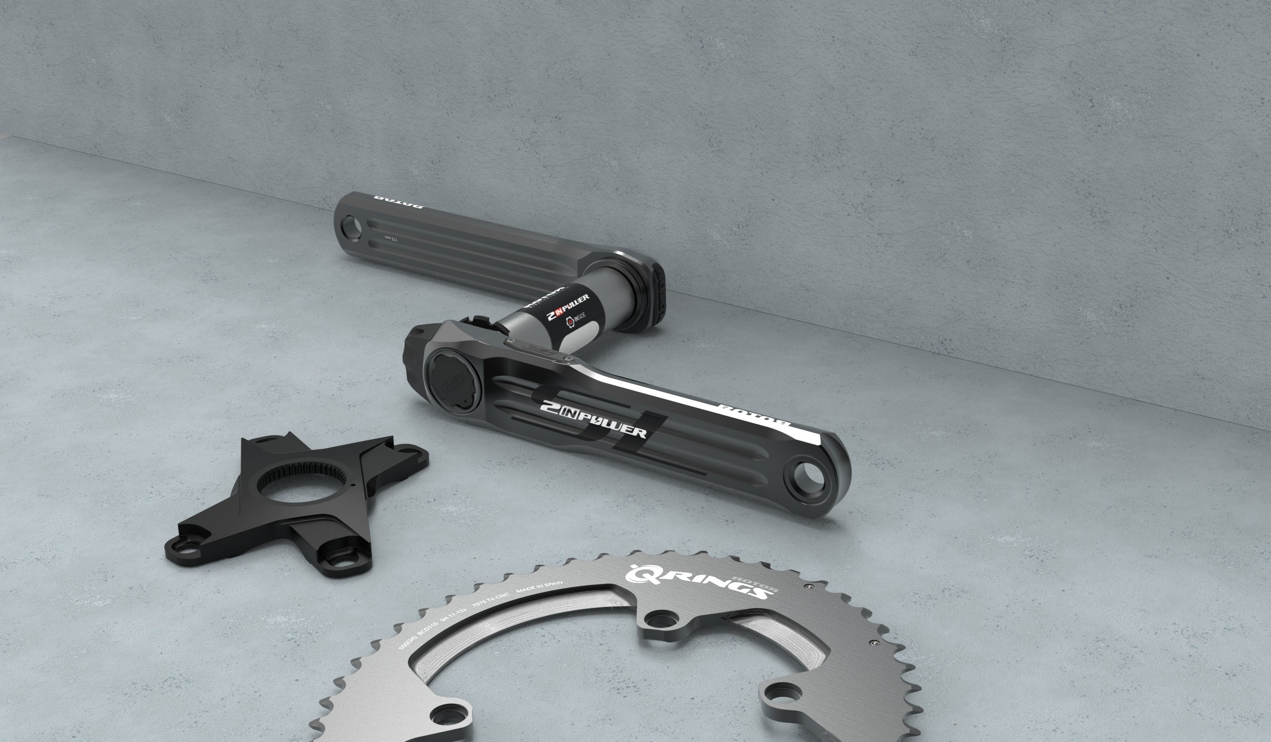 New Rotor 2INpower SL power meter crankset is said to be their
