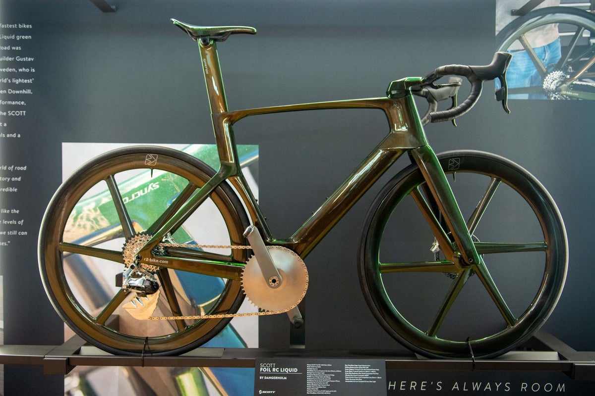 Dangerholm created the best looking Scott Foil ever | Cool bikes at Eurobike 2023