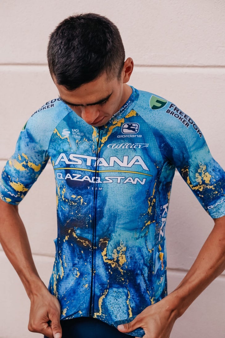 Giordana Astana Qazaqstan 2023 FR-C Pro Jersey - TDF M / Multicolor