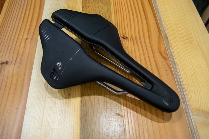 ere genus adjustable tension saddle eurobike 2023