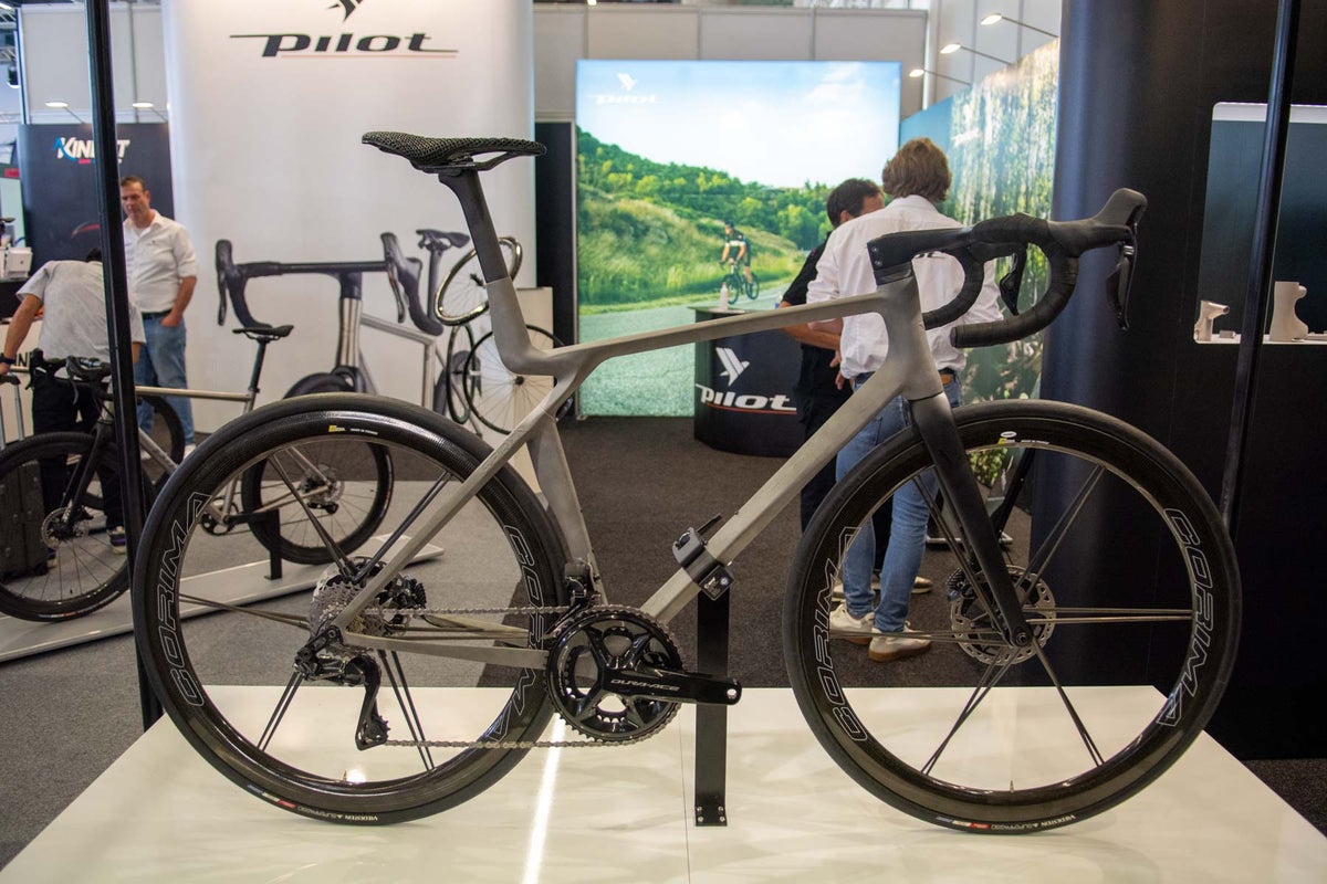 This $18,600 fully 3D-printed titanium road bike is stealing the show at Eurobike