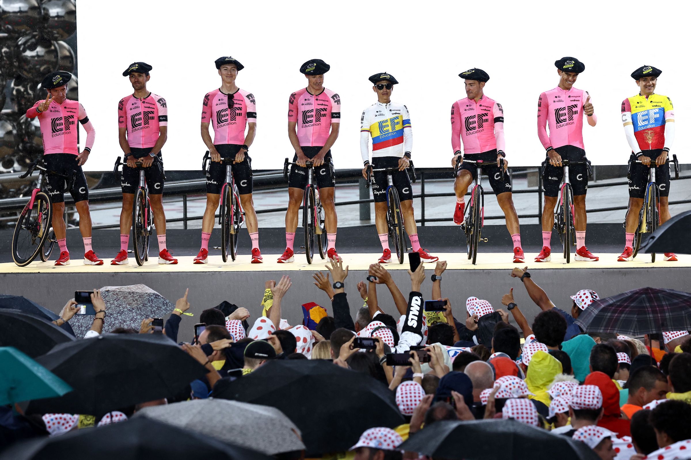 Richard Carapaz leads EF Education-EasyPost for the Giro di Lombardia