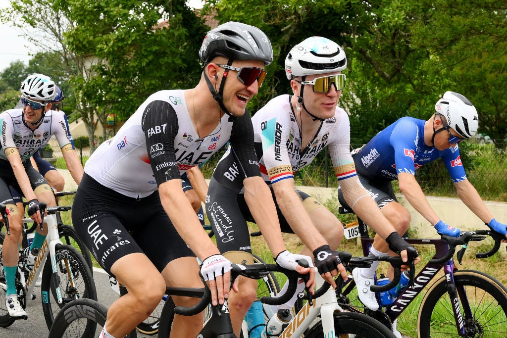 'I asked Torsten Træn to go in the break for my fantasy team': Riders relax and have fun on 'boring Tour de France stage
