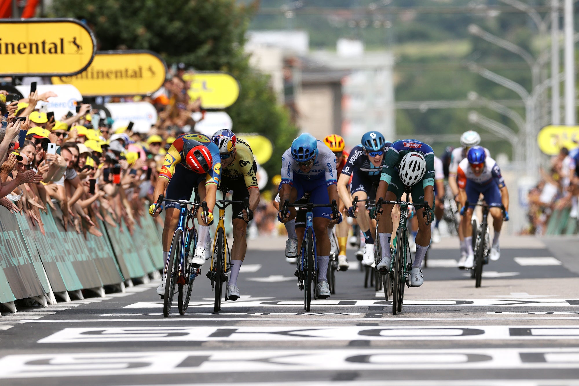 Tour de France standings and results - GC, points jersey