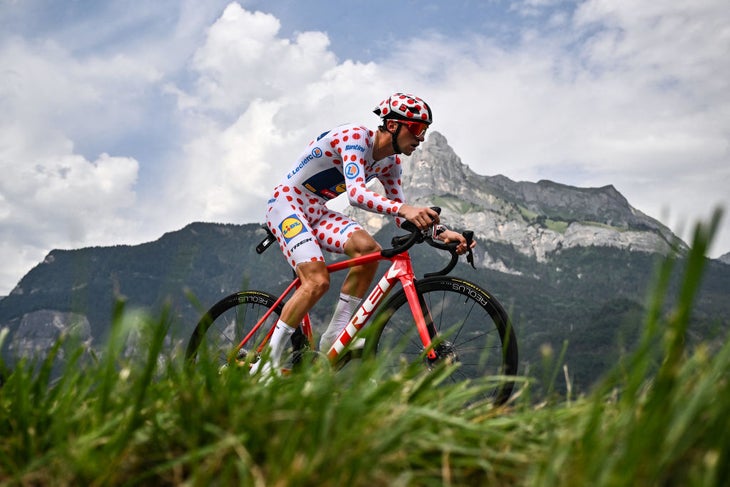 tour de france red jersey