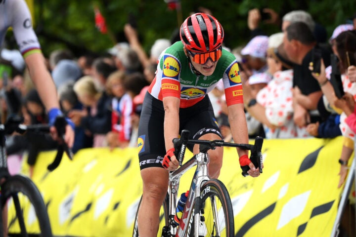 Elisa Longo Borghini is hoping to be near the front Saturday