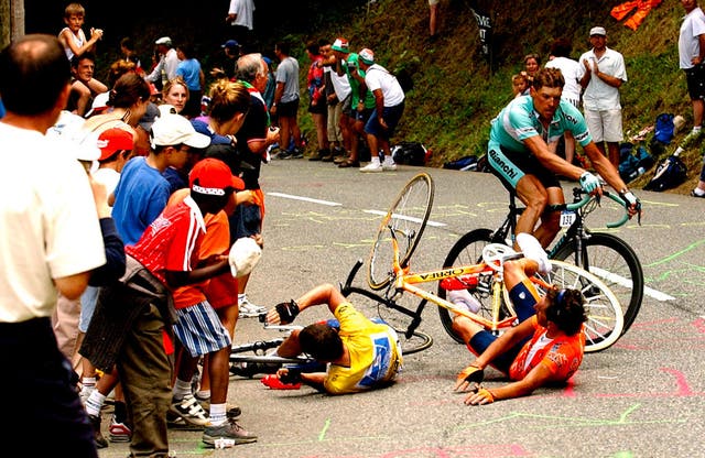 Five times fans (and dogs) caused race-changing crashes at the Tour de France
