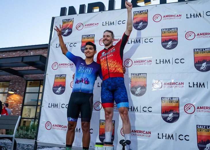 Danny Summerhill and Paola Muñoz win Salt Lake Criterium and extend